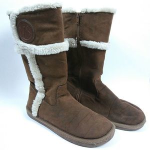 MICHAEL KORS Brown Winter Boots Sz 5